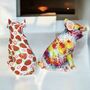 Strawberry Pig And Splash Art Pig Sculptures, thumbnail 9 of 11