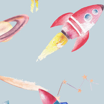 Rockets Children's Wallpaper, 9 of 9