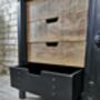 Reclaimed Iron And Wood Top Sideboard, thumbnail 2 of 5