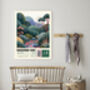 Japanese Wisdom Landscape Art Print, thumbnail 2 of 3