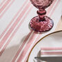 Briarwood Striped Cotton Table Runner, thumbnail 3 of 5