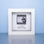 Personalised 1st Paper Anniversary Photo Small Frame Gift, thumbnail 1 of 4
