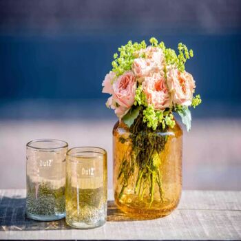 Vase Glita H16 D15 Cm Gold Bubbles By Dut Z, 5 of 6