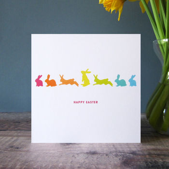 'Bunnies' Happy Easter Card, 3 of 3