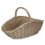 Large Antique Wash Harvesting Basket, thumbnail 2 of 7