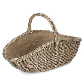 Large Antique Wash Harvesting Basket, 2 of 8