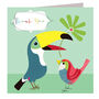 Toucan Thank You Card, thumbnail 2 of 3