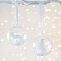 Personalised Arctic Animals Snow Bauble, thumbnail 2 of 6