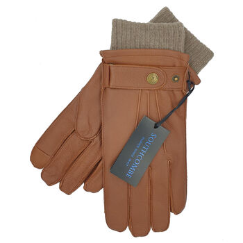 Reeves. Men's Cashmere Lined Deerskin Gloves, 7 of 10