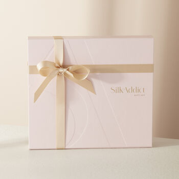 Silk Addict 100% Mulberry Silk Pale Pink Gift Set, 6 of 7