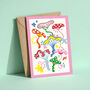 'Funky Fungi' Greeting Card, thumbnail 1 of 3