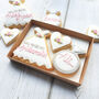 'Bridesmaid, Flowergirl, Maid Of Honour' Biscuit Gift, thumbnail 2 of 4