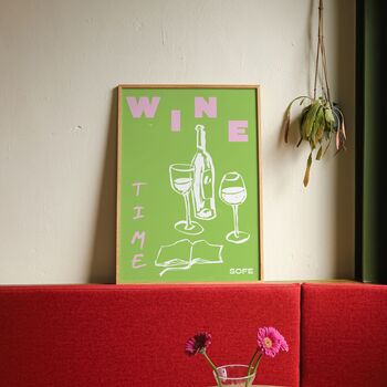 Wine Illustrated Print, 2 of 2