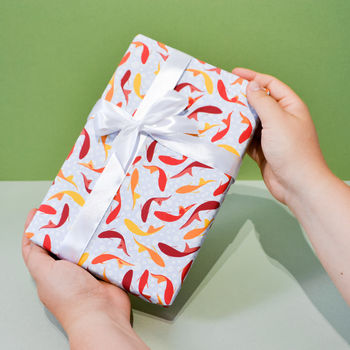 Japanese Koi Wrapping Paper Set, 5 of 9