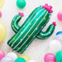 Cactus Shaped Large Foil Balloon, thumbnail 1 of 6