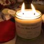 First Christmas As Mr And Mrs Vegan Scented Candle, thumbnail 3 of 4