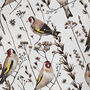 Birds Goldfinch Wrapping Paper Roll Or Folded, thumbnail 3 of 3
