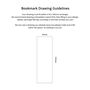Personalised Child's Drawing Leather Bookmark, thumbnail 5 of 7
