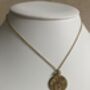 18 K Gold Pated Moon And Star Vintage Necklace, thumbnail 1 of 5