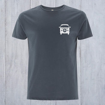 Personalised Camper Van Organic Cotton T Shirt, 3 of 5