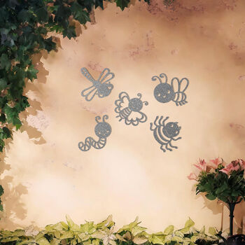 Insect Wall Art Set For Garden And Kids Decor Idea, 10 of 10