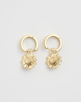 Daisy Huggie Earrings, 4 of 9