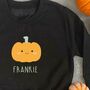 Little Pumpkin Personalised Sweater, thumbnail 2 of 2