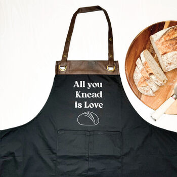 All You Knead Is Love Artisan Bakers Apron, 2 of 5