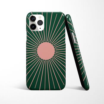 Boho Sunburst Phone Case Durable iPhone Samsung Mobile Cover, 8 of 11