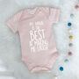 My Grandma Is The Best At.. Personalised Babygrow, thumbnail 6 of 9