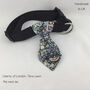 Handmade Neck Tie For Pet In Liberty Print, thumbnail 6 of 9