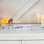 Personalised Advent Christmas Slider Village Design Keepsake, thumbnail 3 of 4