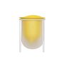 Flo, Self Watering Plant Pot In Spring Yellow + Mist, thumbnail 6 of 6