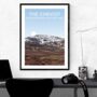 The Cheviot Peak Northumberland Art Print, thumbnail 3 of 4