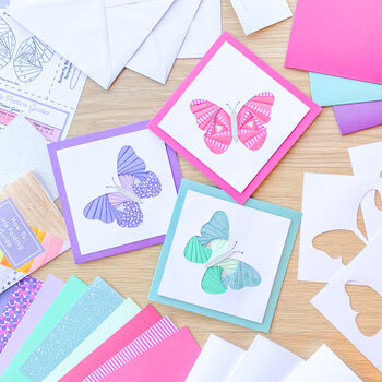 Butterfly Card Making Kit Cool | Iris Folding, 6 of 6
