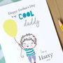 Personalised Illustrated Father's Day Card, thumbnail 1 of 4