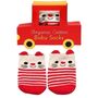 Red Cat Organic Cotton Baby Socks, thumbnail 2 of 4