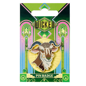 Wicked For Good Dr Dillamond Pin Badge, 4 of 4