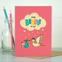 New Baby Girl Card ‘Bundle Of Joy’, thumbnail 1 of 4
