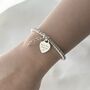 Engraved Memorial Silver Sweetie Slider, Wing, thumbnail 2 of 5