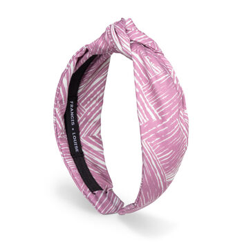 Bawley Dusty Pink Knot Headband, 2 of 5