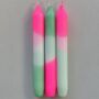 Neon Dip Dyed Dining Candles, thumbnail 11 of 12