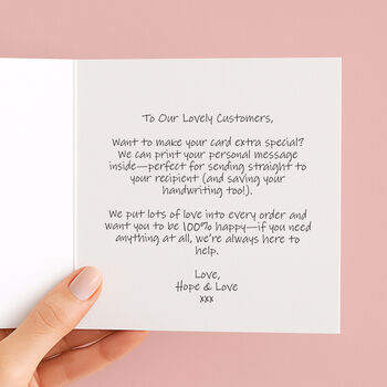 Personalised Wedding Day Card Wildflower, 3 of 5