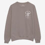 On The Piste Graphic Ski Sweatshirt In Brown, thumbnail 2 of 2