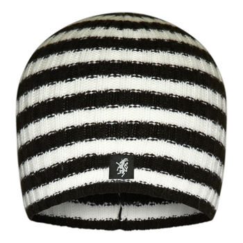 Cashmere Striped Beanie Hat In Rugby Colours, 5 of 12
