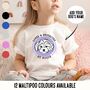 Maltipoo Face Children T Shirt, thumbnail 1 of 8