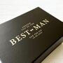 Best Man Groomsman Usher Personalised Gift Box, thumbnail 7 of 7