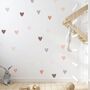 Shades Of Pink Hearts Vinyl Decal Wall Window Furniture, thumbnail 2 of 8