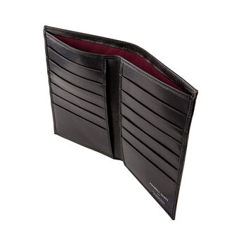 Luxury Leather Jacket Wallet. 'The Pianillo', 9 of 12