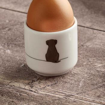 Sitting Dog Egg Cup, 2 of 2